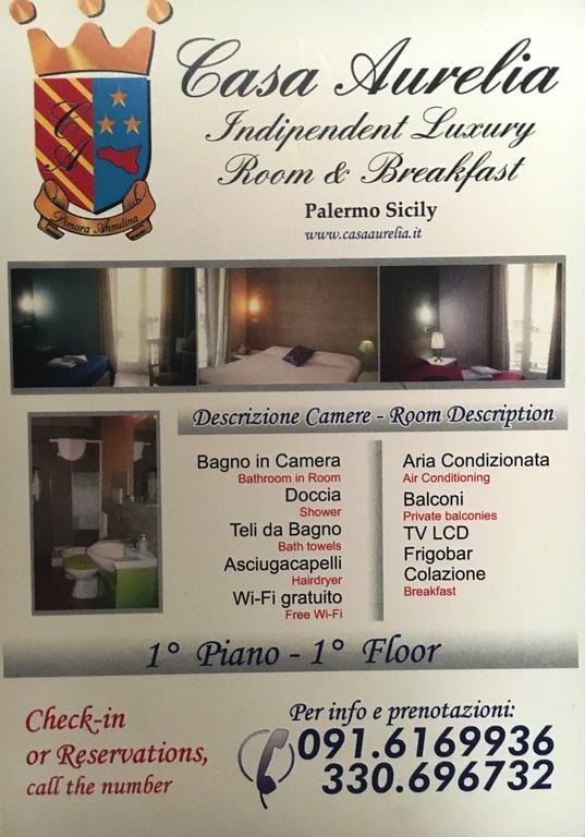 Casa Aurelia Hotel Palermo Eksteriør billede